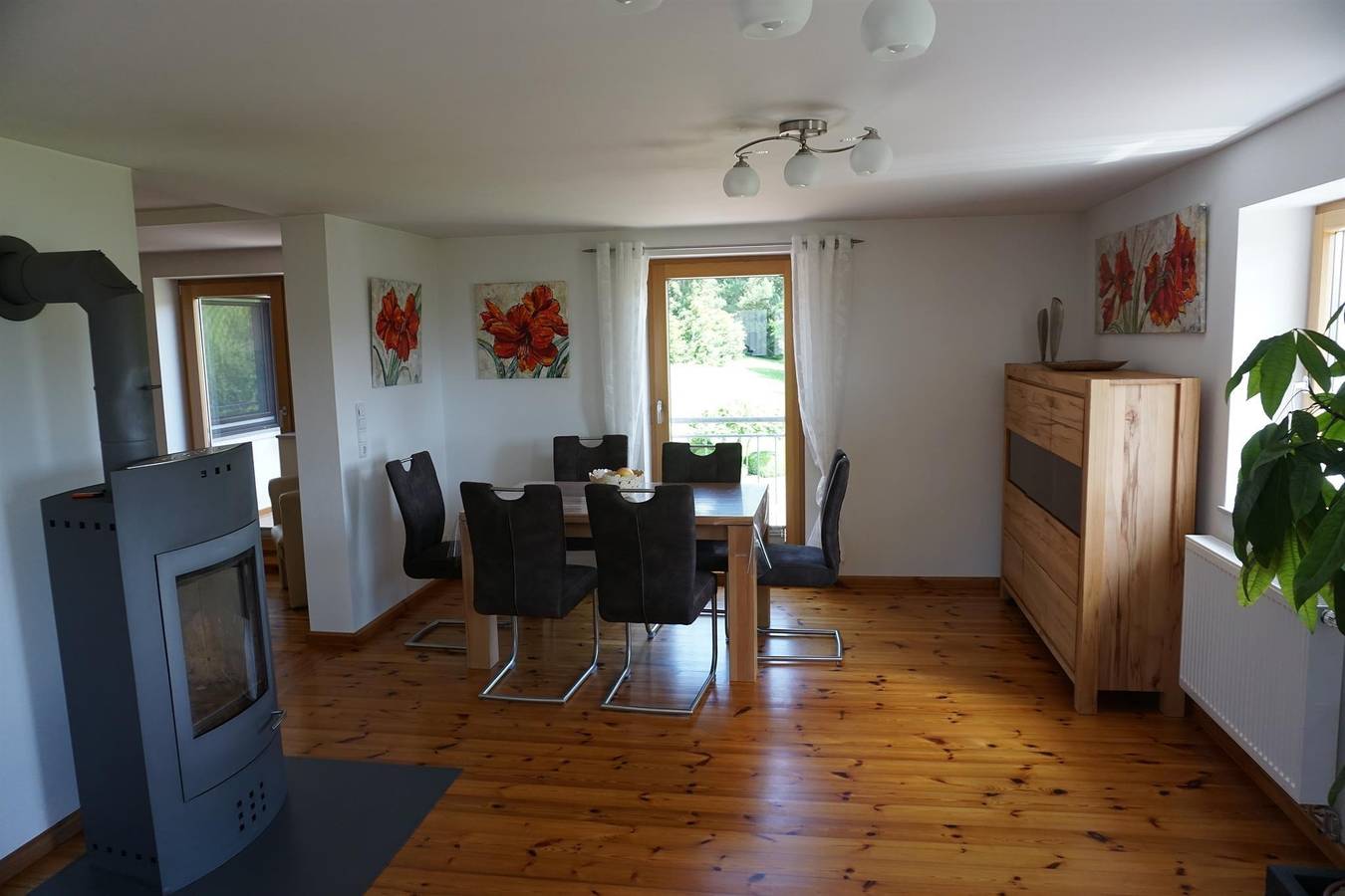 Ganze Ferienwohnung, Die Große, Dusche, Wc, 2 Schlafräume in Poppenhausen, Rhön-Hessen