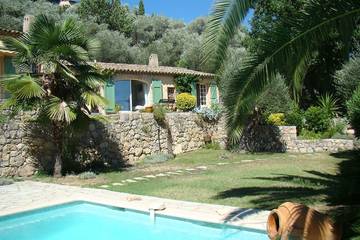 Maison de vacances pour 2 personnes, avec jardin dans les Alpes maritimes