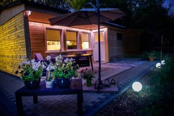 Ferienhaus für 3 Personen, mit Terrasse in Seegebiet Mansfelder Land