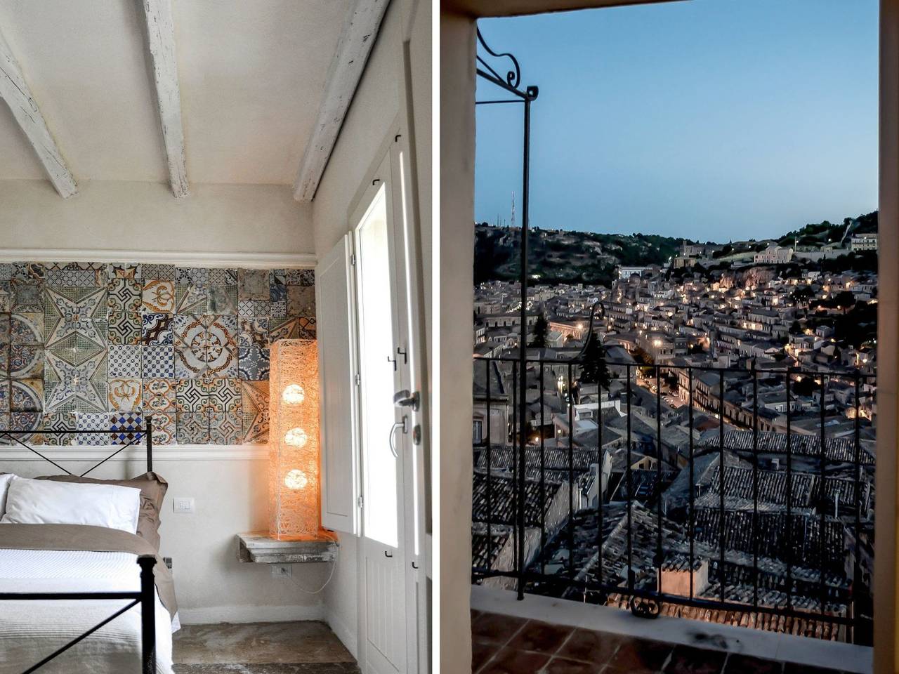 Appartement entier, Eine Terrasse über Modica in Modica (town), Modica