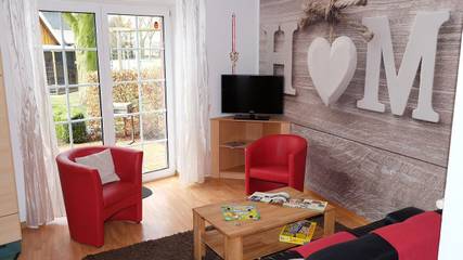 Ferienwohnung für 2 Personen, mit Garten und Terrasse in Alfsee