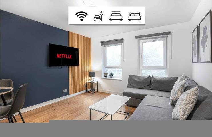 Apartment for 5 people, with Balcony and Terrace in Leith