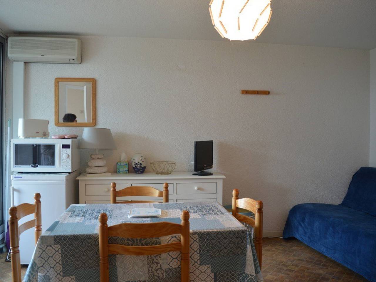 Appartement entier, Appart 2P 4 Pers avec Clim, Parking, à 200m de la plage in Saint-Cyprien-Plage, Saint-Cyprien