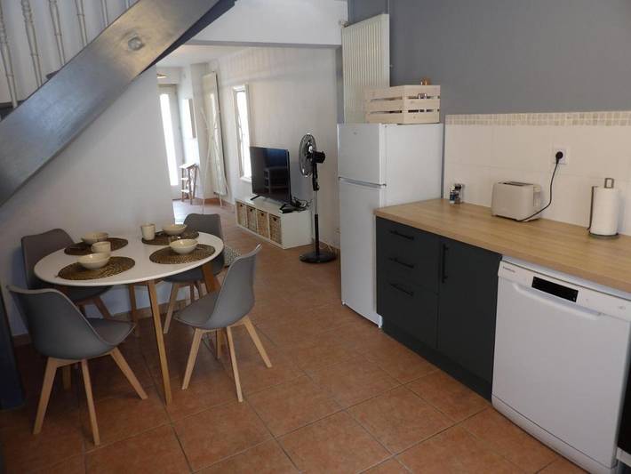 Gîte pour 4 personnes, avec terrasse et jardin, animaux acceptés à Villeneuve-de-Marsan