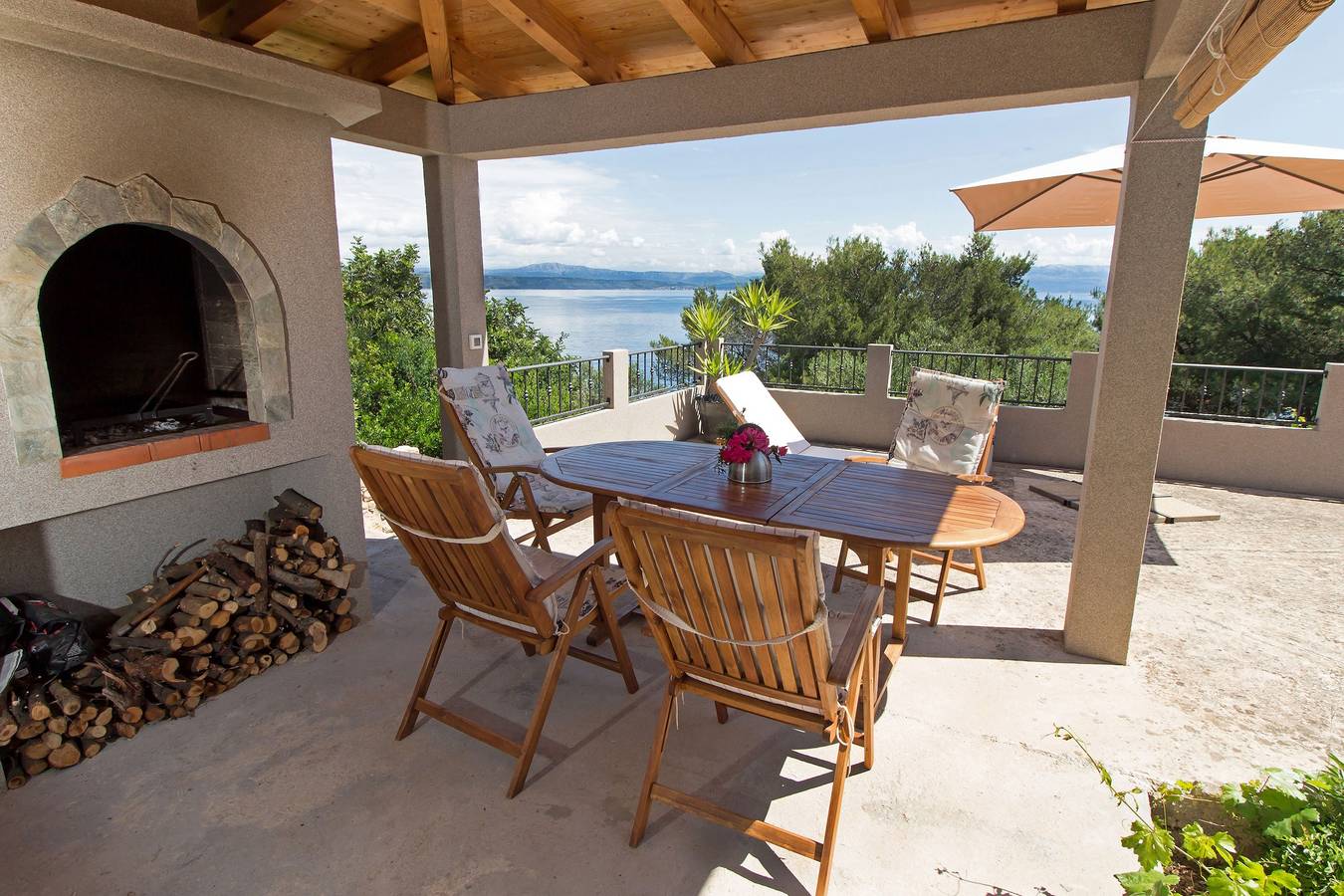 Ganze Wohnung, Studio Appartement am Strand Bucht Donja Krušica, Solta As-12418-a in Grohote, Solta