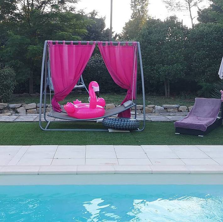 Location de vacances pour 4 personnes, avec piscine et jardin à Tourrettes - 3