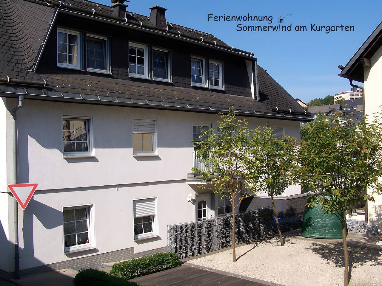 Geheel appartement, Appartement 'Zentrum Zum Kurgarten' met Uitzicht op de Bergen, Balkon en Wifi in Willingen, Upland