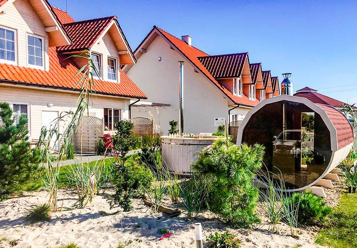 Ferienhaus für 6 Personen, mit Terrasse und Whirlpool sowie Sauna - 1