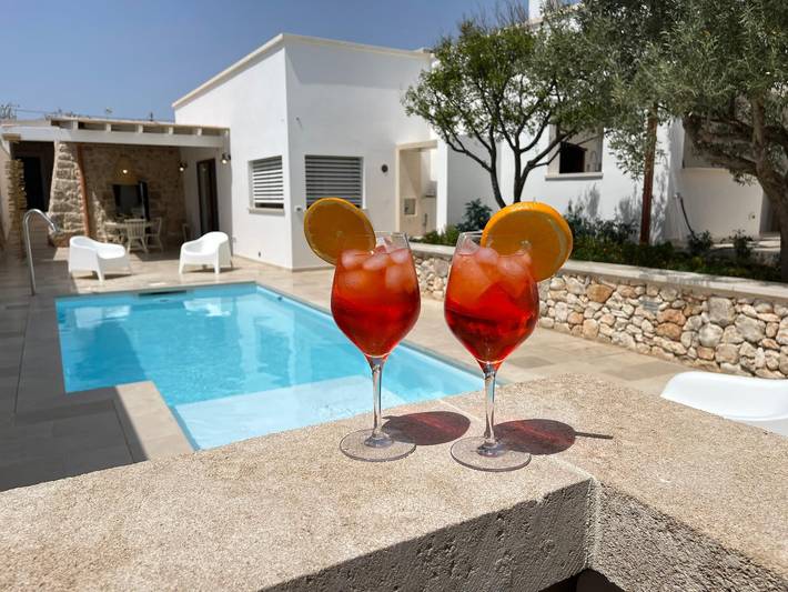 Villa per 6 persone, con piscina e terrazza in Gagliano del Capo