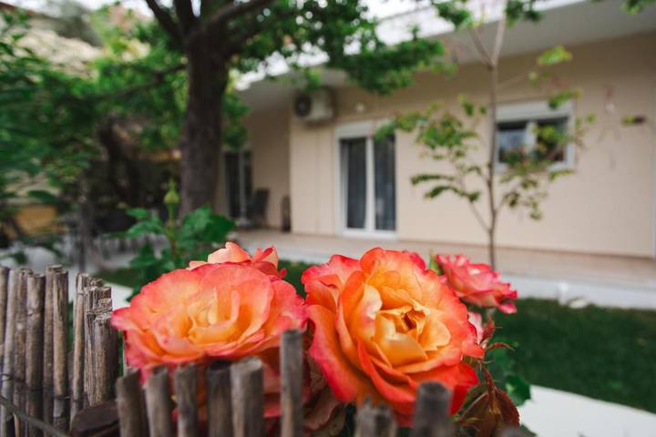 Ferienwohnung für 4 Personen, mit Balkon und Garten