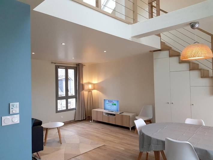 Gîte pour 4 personnes, avec terrasse et vue à Cancale