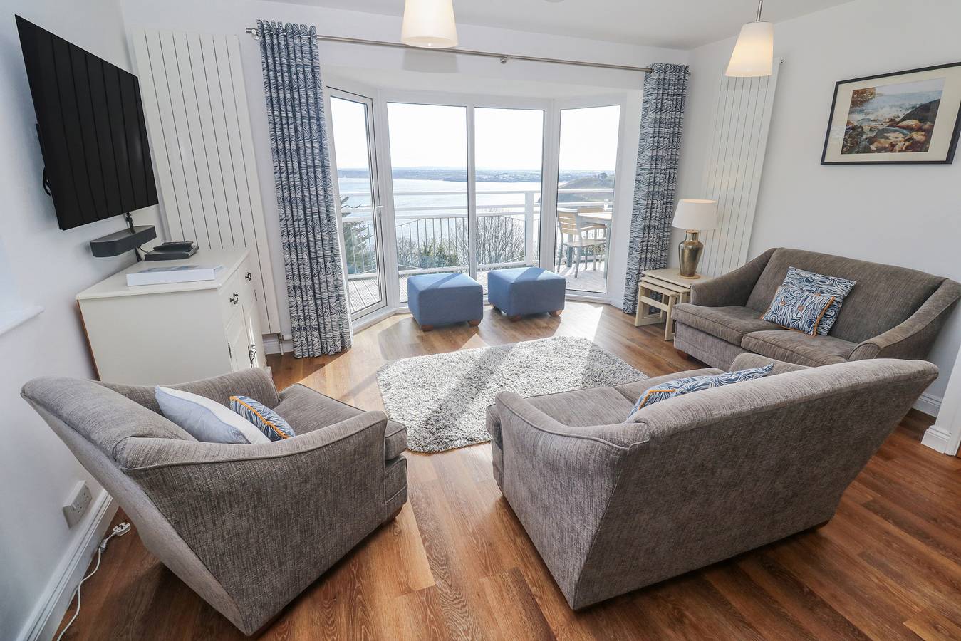 Apartamento entero, Apartamento de vacaciones para 4 personas con jardín in Carbis Bay, Cornualles