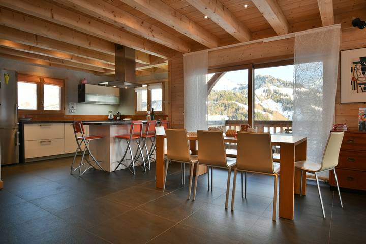 Chalet pour 8 personnes, avec jardin à Le Grand-Bornand - 4