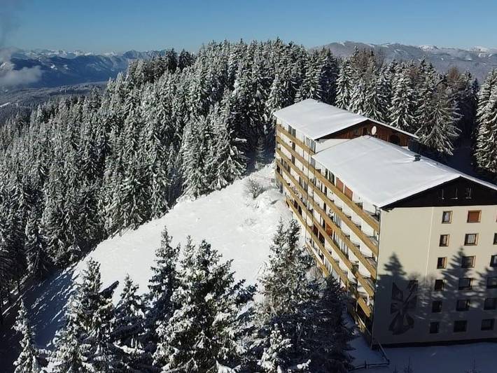 Hütte für 4 Personen, mit Ausblick und Balkon am Ossiacher See