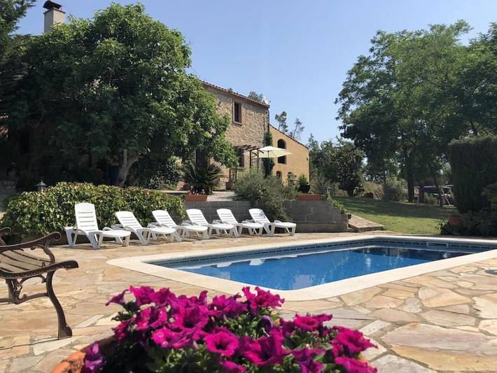 Casa rural para 12 personas, con Terraza y Jardín además de Piscina y Vistas en Massanes