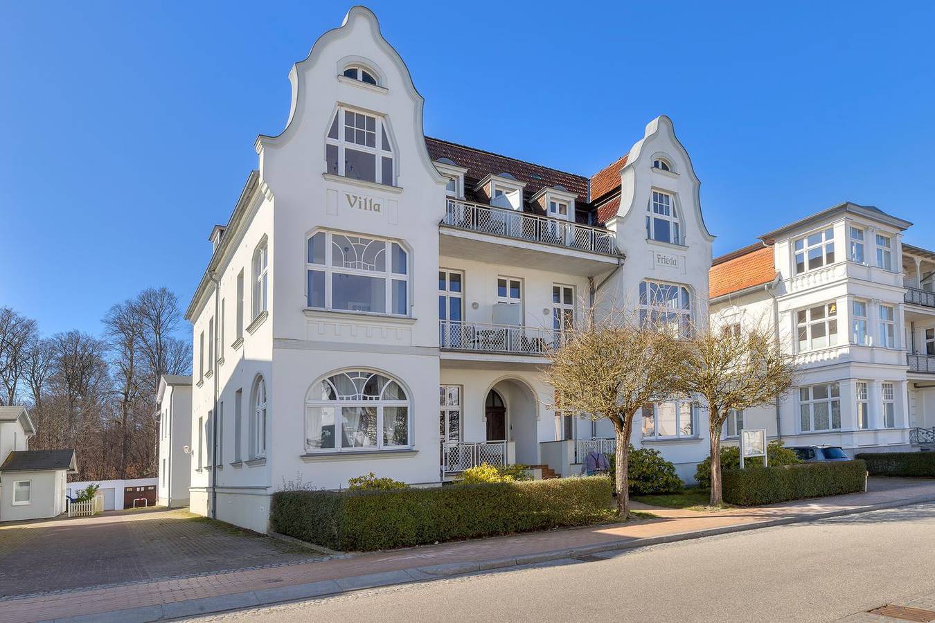 Appartement entier, Villa Frieda, Whg. 04 in Bansin – Strandnah, mit Wlan und Terrasse/Balkon in Bansin, Heringsdorf