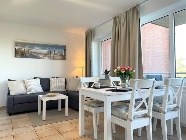 Ferienwohnung für 6 Personen, mit Balkon in Sahlenburg