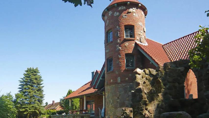 Ferienhaus für 6 Personen, mit Terrasse und Pool in Plau am See