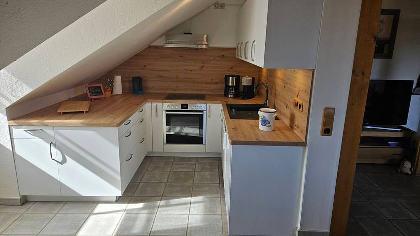 Ferienwohnung für 2 Personen, mit Balkon und Ausblick in Roßhaupten - 4