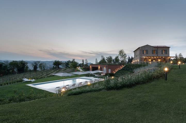 Agriturismo pour 15 personnes, avec jacuzzi ainsi que jardin et sauna - 1