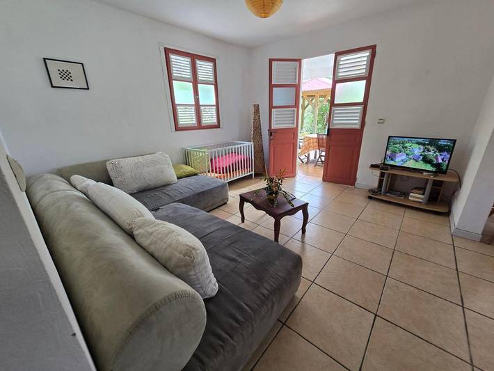 Appartement de vacances pour 6 personnes, avec jardin