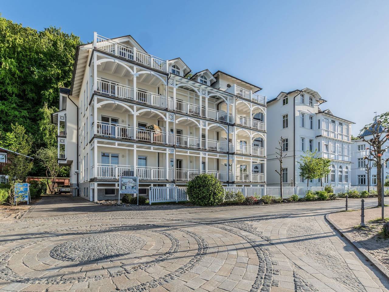 Ganze Ferienwohnung, Villa Strandperle, App. 16 - nur 20m zum Strand, Toplage - Whg. 16 in Ostseebad Binz, Binz