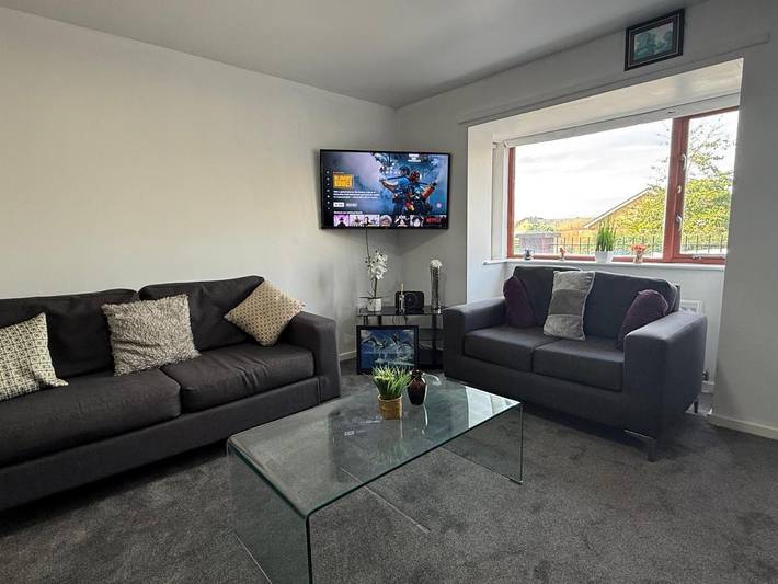 Chambre d’hôte pour 2 personnes, avec Balcon et Terrasse ainsi que Jardin et Vue dans Newcastle upon Tyne