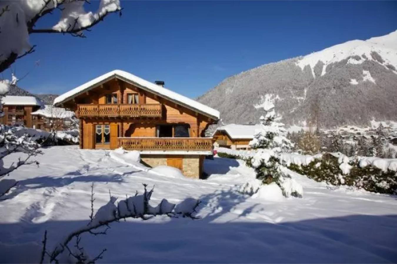 Chalet 'Le Reposoir - 3 Étoiles' avec vue sur la montagne, terrasse privée et Wi-Fi in Morzine, Les Portes du Soleil