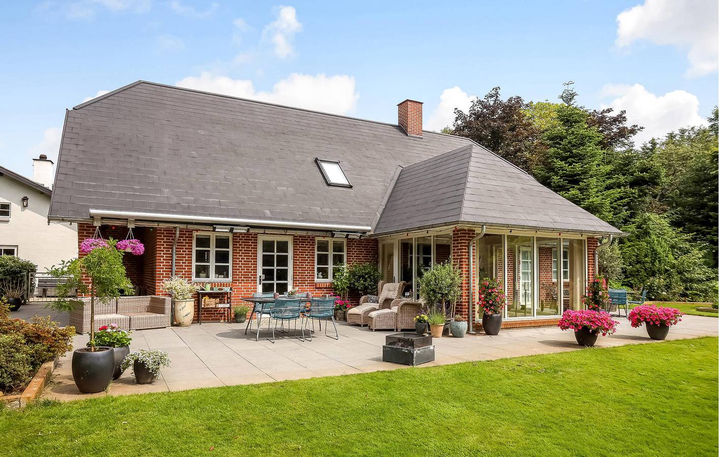 Ferienhaus für 20 Personen mit Ausblick in Silkeborg