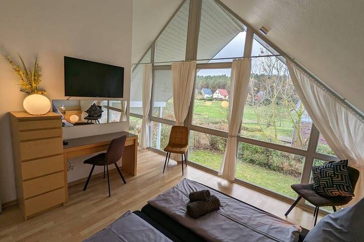 Ferienhaus für 8 Personen, mit Terrasse und Garten sowie Sauna und Whirlpool, mit Haustier an der Müritz - 3