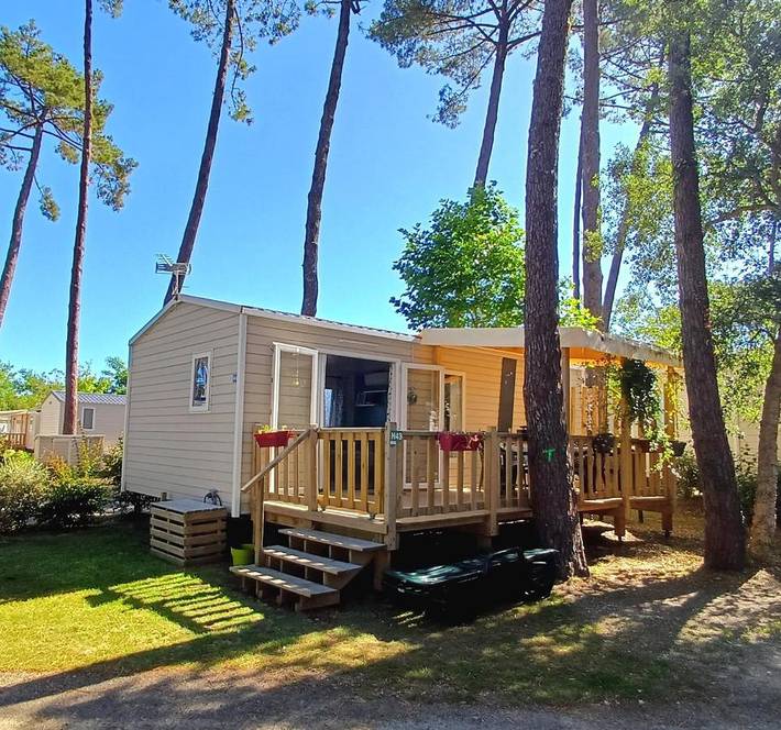 Camping pour 5 personnes, animaux acceptés à Seignosse