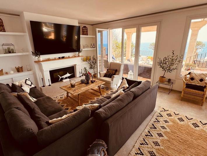 Villa pour 6 personnes, avec vue et piscine ainsi que sauna et jardin, animaux acceptés à Cala Pi - 2