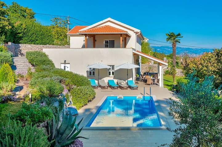 Villa pour 8 personnes, avec piscine et jardin dans Grad Opatija - 3