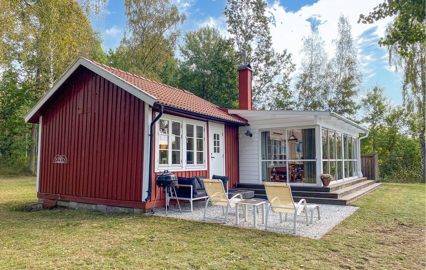 Ferienhaus für 8 Personen mit Garten in Emmaboda und Umgebung