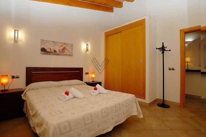 Puchet Ferienhaus privatem Pool und Panoramablick in Es Pujol, Búger