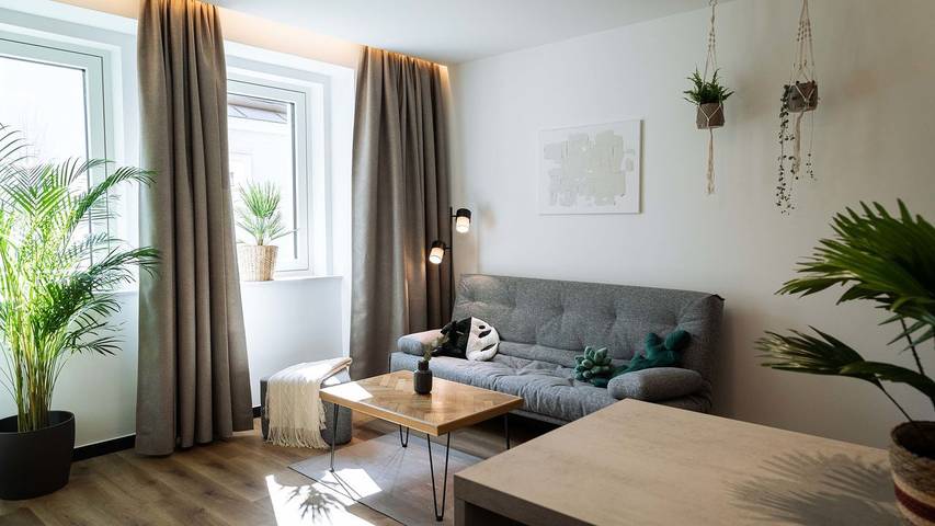 Ferienwohnung für 4 Personen, mit Garten und Balkon in Wiener Prater