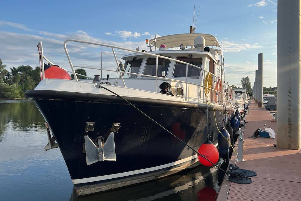 Charmanter Yacht-Klassiker im Rheingau in Oestrich-Winkel, Rheingau-Taunus-Kreis