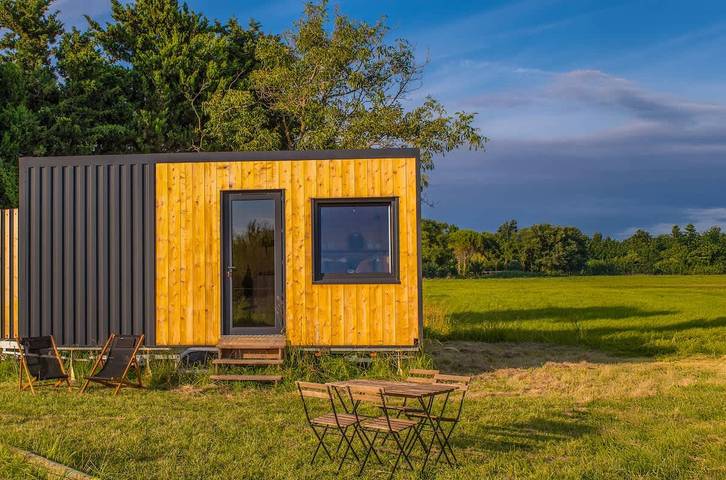 Maison de vacances pour 3 personnes, avec jardin