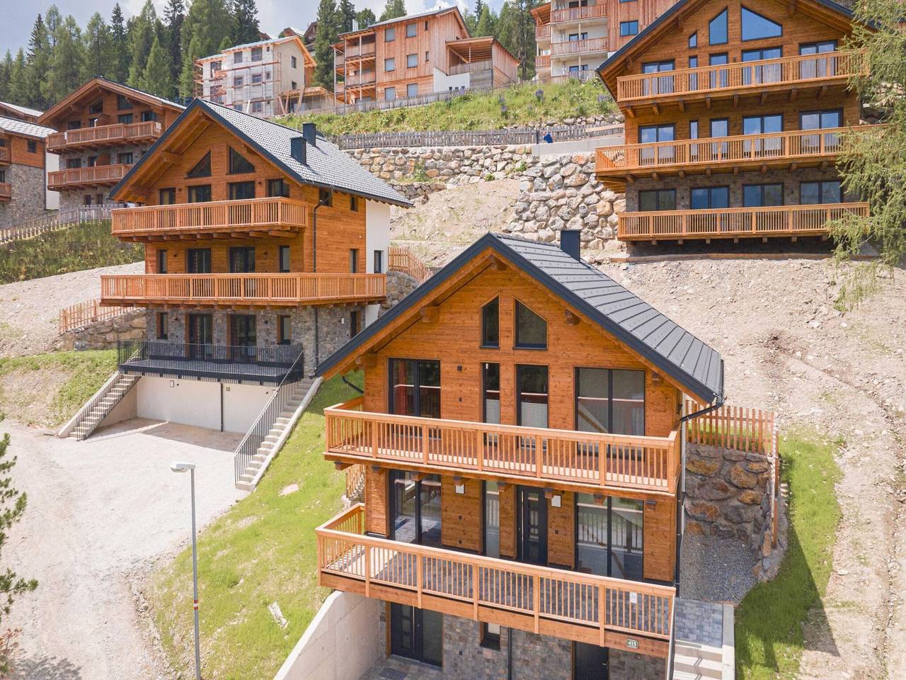 Tolles Chalet mit Terrasse in Stadl-Predlitz, Turracher Höhe