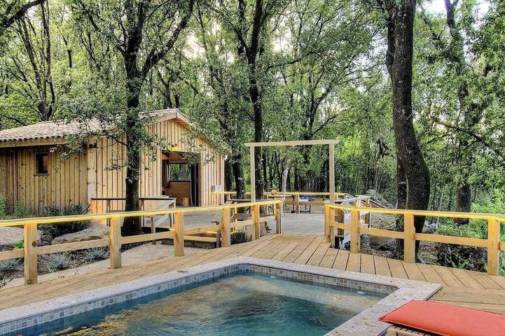 Ferienhaus für 3 Personen, mit Terrasse und Garten - 1