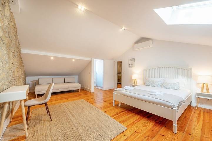 Appartement de vacances pour 7 personnes, avec Balcon et Jardin à Lisbonne