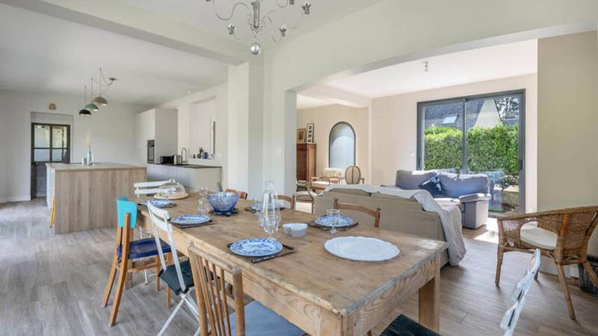 Appartement de vacances pour 13 personnes, avec jardin