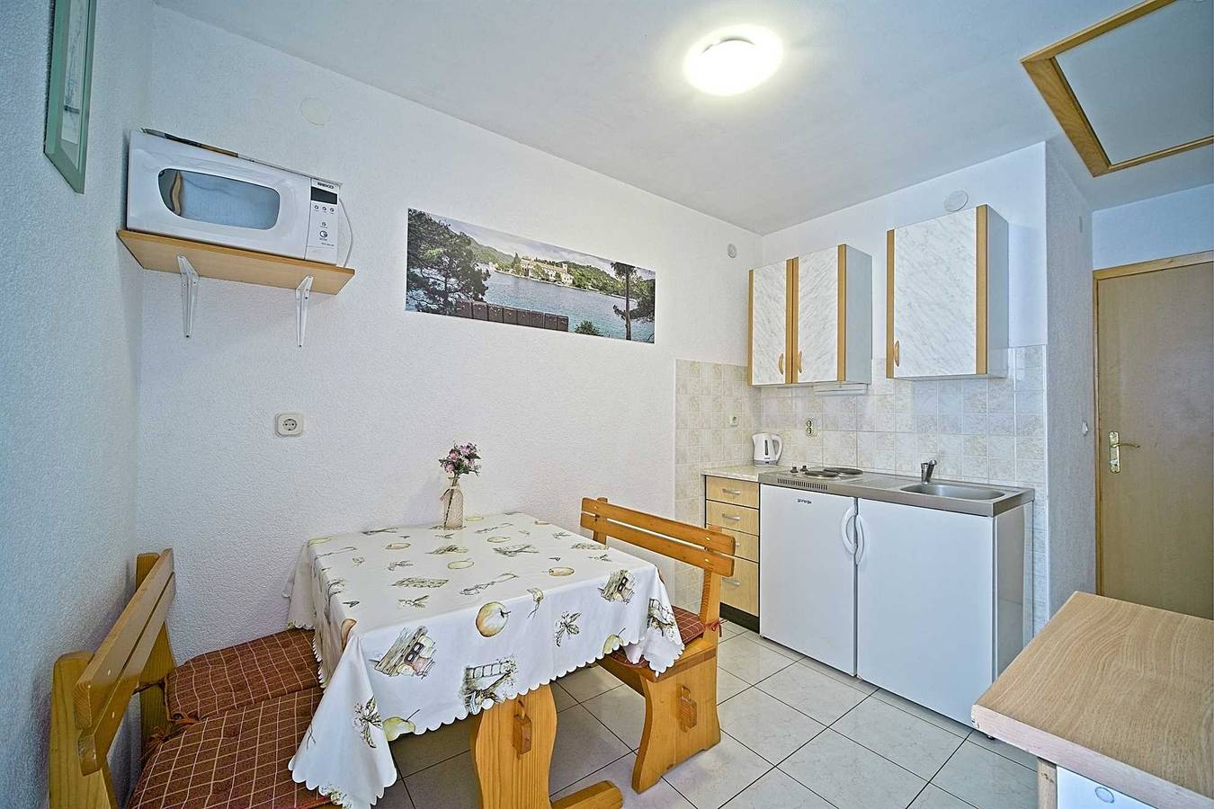Ganze Wohnung, Matana Pomena - A3 Apartment mit 1 Schlafzimmer, Balkon und Parkblick in Pomena, Mljet