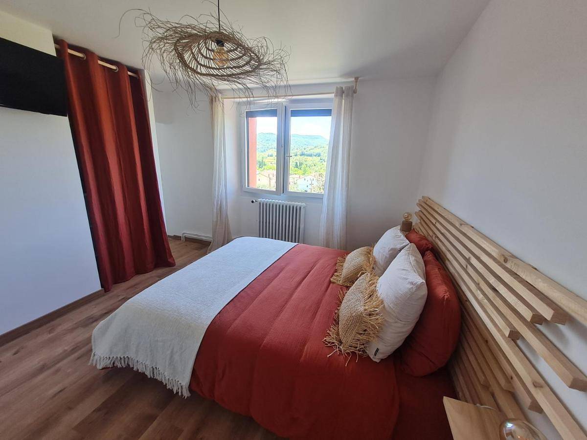 Double Room with Mountain View in Saint-Affrique, Parc naturel régional des Grands Causses
