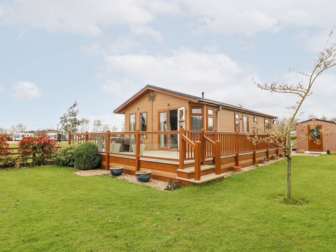 Lake View Lodge in Marston, Lincolnshire