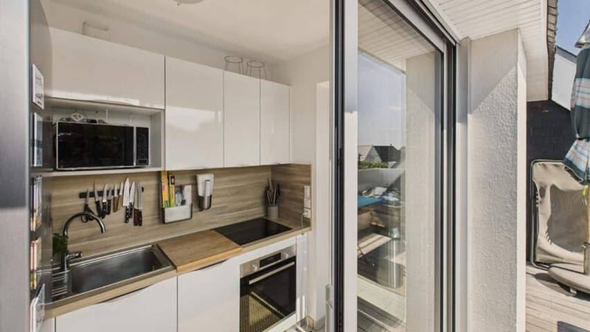 Appartement de vacances pour 5 personnes, avec balcon