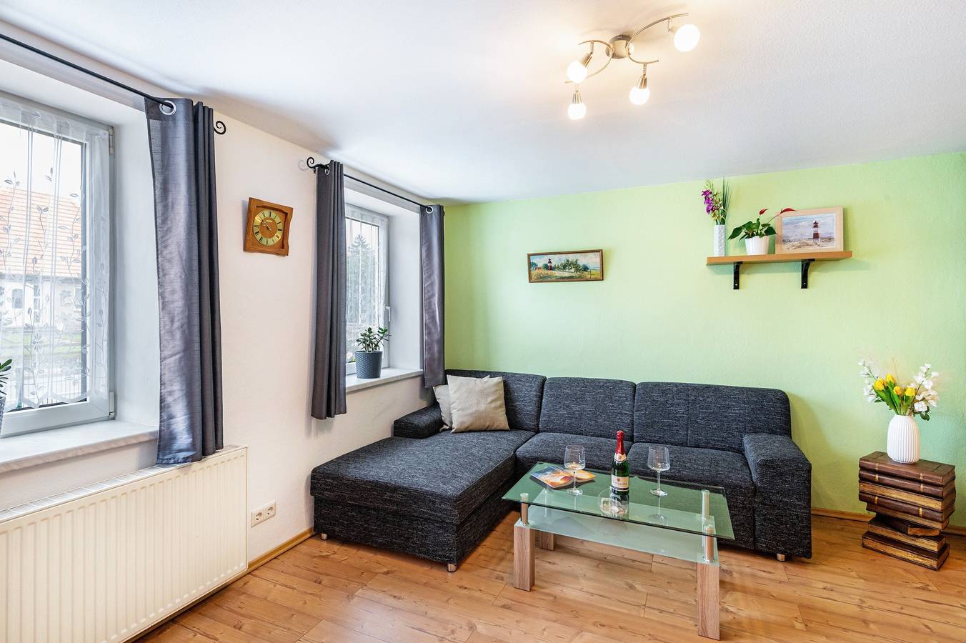 Ganze Wohnung, Ferienwohnung In Ostseenähe" mit Privatem Garten und Wi-Fi in Bastorf, Neubukow-Salzhaff
