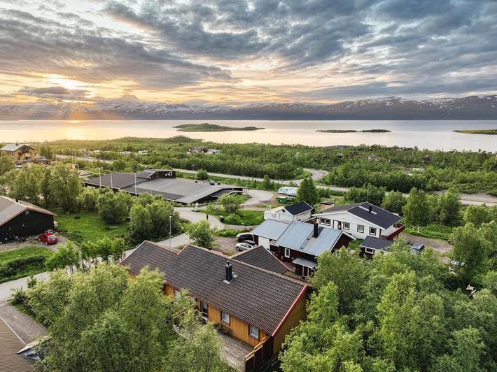 Ferienhaus für 8 Personen, mit Seeblick und Garten sowie Sauna und Ausblick in Lappland (Schweden) - 2