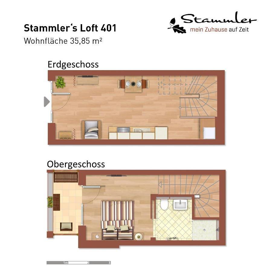 Ganze Wohnung, Stammler Apartments in Vilsbiburg, Ostbayern