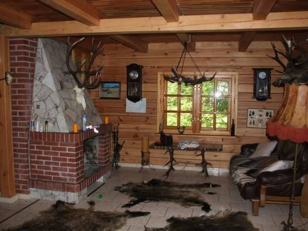 Ferienvilla mit Blick auf das Wasser in Śniardwy